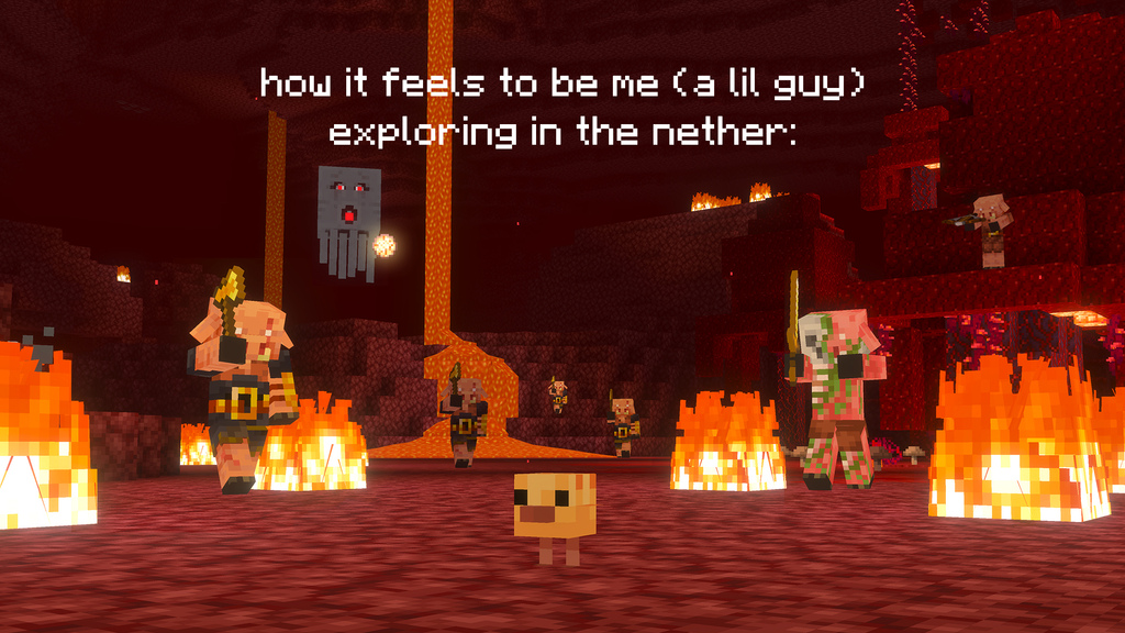 یک جوجه در ندر حضور دارد.