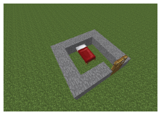 اتاق خواب در ماینکرفت