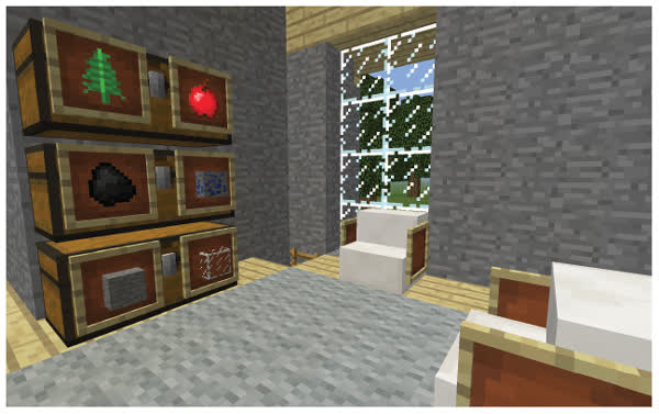 اضافه کردن صندلی و مشخص سازی کاربرد هر صندوق